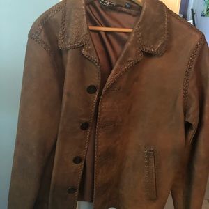 Unisex Polo Sport Leather jacket